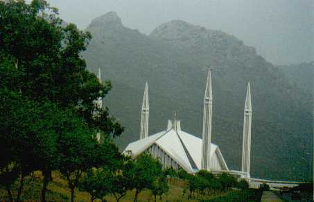 King Faisal Mosque - Margella Hills, Islamabad