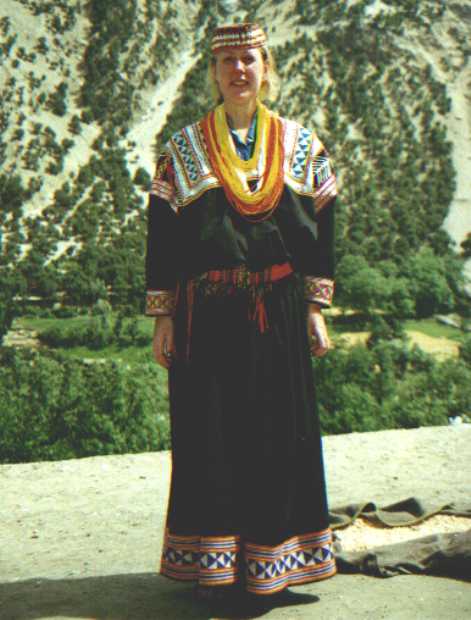 Jan Speedy dressed as Kalash